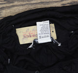 American Rag Juniors Crochet-Trim Cold-Shoulder Blouse Shirt Top Classic Black S