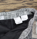 Kasper Womens Front Slit Business Pencil Skirt 10909113 Black Multi 12