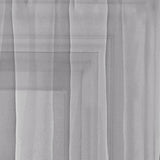 Regal Home Voile Solid Rod Pocket Ascot Valance Gray 54" x 20"