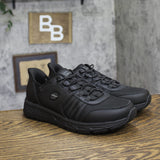 S Sport by Skechers Mens Step In Hand Free Sneakers Black 8