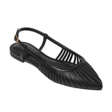 A New Day Womens Marisol Flats Slingback Strappy 94836411 Black 7.5M