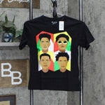 The Children's Place Boys Short Sleeve Hair Inclusivity Graphic T-Shirt Black M