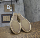 Easy Spirit Womens Ariella Espadrille Wedge Sandals Black / Natural Brown 7M