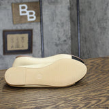 A New Day Womens Janie Ballet Flats with Memory Foam Insole Beige Brown 6M
