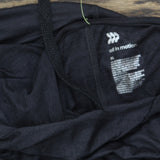 All In Motion Womens Soft Stretch Hooded Sweatshirt 90612705 Heathered Black XL