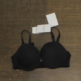 Calvin Klein Womens Attraction Push Up Plunge Bra QF7578 Black 32DD