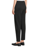 Eileen Fisher Womens Garment Dyed French Terry Slouch Ankle Pant Washed Black XL