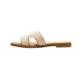 A New Day Womens Nina H-Band Slide Sandals 92244961 Khaki Brown 8M