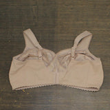 Glamorise Womens MagicLift Cotton Support Wirefree Bra 1001 1001 Cafe Brown 44F