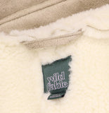 Wild Fable Shawl Collar Faux Shearling Belted Coat 94658648 Tan Brown L