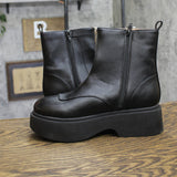 Wild Fable Womens Honor Ankle Combat Boots Platform 94642928 Black 8.5M