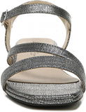 Lifestride Women's Julep Strappy Sandal I0372S1 Black Metallic 6M