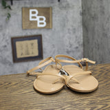 A New Day Womens Alexandra Ankle Strap Sandals 94944151 Tan Brown 8M