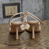 Marc Fisher Women's DARETA Heeled Sandal MFDARETA Light Natural Brown 6M