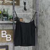 DKNY Womens Woven Cami Camisole 1658a421188bde Black Check Measurements