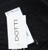 Dotti Womens Crochet Side-Tie Cover-up Maxi Skirt 85273 Black S