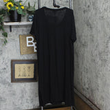 Jessica Simpson Womens Knit Short Sleeve Plus Size T-Shirt Dress 1581974