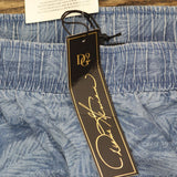 Dg2 by Diane Gilman SoftCell Denim Wide-Leg Pants 697542 Midtone Palm Blue XL