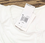Andie Womens The Malibu One Piece Snap Front Swimsuit Ribbed White XS