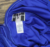 Rare Editions Girls Lace and Scuba Crepe Dress F456465 Royal Blue 14