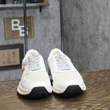 Vintage Havana Womens Judith Lace Up Low Top Sneakers JUDITH White / Gold 11M
