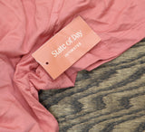 State Of Day Womens Fluid Knit Pajama Shirt Top 100189787MS Sea Coral Pink XL