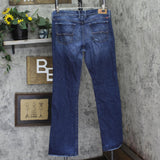 Lucky Brand Womens Stark Sweet N Low Jeans Mini Bootcut Blue 32