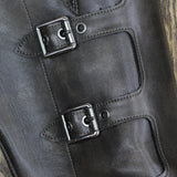 Wild Fable Womens Rebel Tall Moto Buckle Boots 90366583 Brown 7M