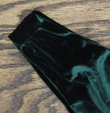 DKNY Velvet Belted Sleeveless V-Neck Midi Fit & Flare Dress Dark Green 8
