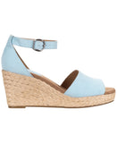 Style & Co Espadrille Wedge Sandals with Ankle Strap 10004896400 Dream Blue 9W