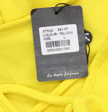 White Mark Womens Crisscross Shay Fit & Flare Dress 69922361289 Yellow L