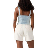 Levi's Womens Denim Drea Tank Adjustable Strap Never Going To Change Blue L