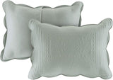 Madison Park Marino 3-Piece Reversible Quilt Set Medallion Seafoam Full / Queen