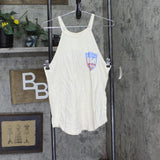 Hybrid Juniors Usa Graphic High-Neck Tank Tap JT2627JRSM689 Beige Brown L