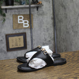 Tommy Hilfiger Womens Goldiea Thong Emblem Sandals TWGOLDIEA Black 6.5M