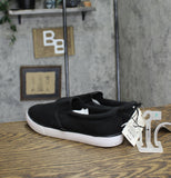 A New Day Womens Millie Twin Gore Slip-On Sneakers 80347012 Black 9M