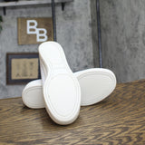 Comfortview Womens The Dottie Slip On Low Top Sneakers White 7.5M