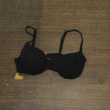 Shade & Shore Womens Underwire Bikini Swim Top 166755139257b7 Black 36B