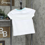 Shimmer And Shine Girls Little Kid Short Sleeve T-shirt Tee White 7/8