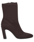 INC International Concepts Heel Ezmae Dress Booties Rich Truffle Brown 6.5M