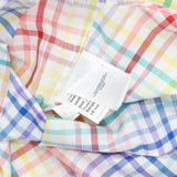 Lands' End Womens Sleeveless Patterned Button Up Shirt 485088-Sample