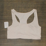 Auden Women's Unlined Racerback Bralette YKP47 Soft Petal Pink L