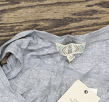 Pink Rose Juniors Side-Slit Handkerchief-Hem Tank Top Gray XS