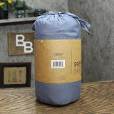 Noble Linens 6-Piece Microfiber Sheet Set Solid IH-6PC-F-ST Gray Full