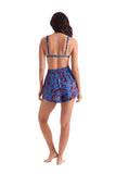 Mimi Flamingo Vista Short Swim Cover-Up Shorts 900050837 Oasis Blue Multi L