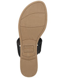 Style & Co. Womens Elliee Flat Sandals 10020656300 Black / Brown 10.5M