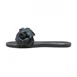 Shade & Shore Womens Mallory Jelly Sandals 89395442 Black 8M