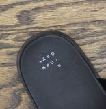 A New Day Meg Two-Band Buckle Slide Sandals 94748251 Black 10M