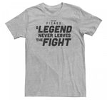 Licensed Character Star Trek Mens Legends Never Leave Tee Heather Gray L Tall
