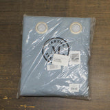 Martha Stewart Solid Grommet Blackout Single Curtain Panel Blue 50x108